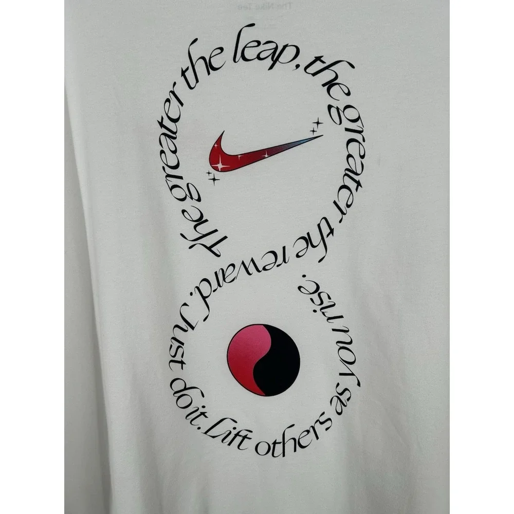 Nike Graphic Lift Others As You Rise Tee‎ Short Sleeve T Shirt DZ2825-100 2XL